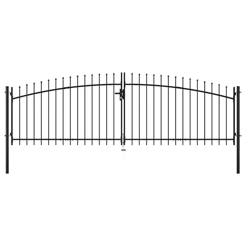 Dubbele Deur Hekpoort Woerden Met Speerpunt 400X199,5 Cm