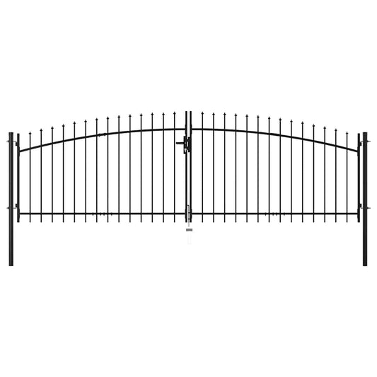 Dubbele Deur Hekpoort Woerden Met Speerpunt 400X199,5 Cm