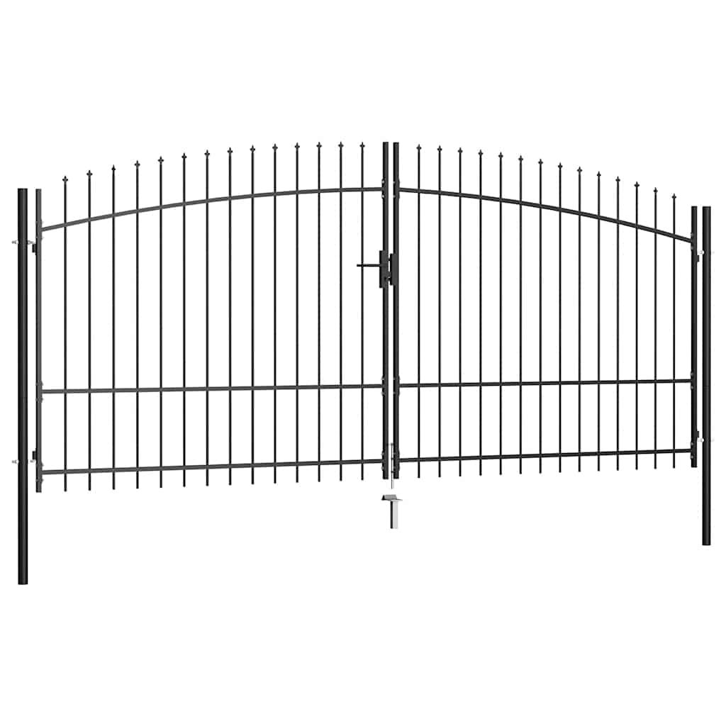 Dubbele Deur Hekpoort Woerden Met Speerpunt 400X199,5 Cm
