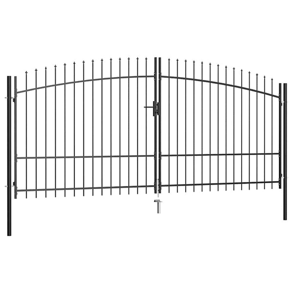 Dubbele Deur Hekpoort Woerden Met Speerpunt 400X199,5 Cm