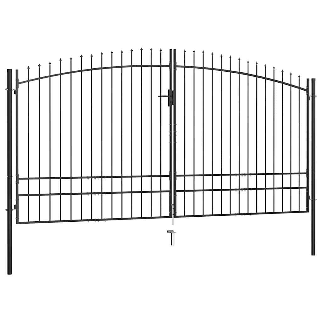 Dubbele Deur Hekpoort Woerden Met Speerpunt 400X199,5 Cm