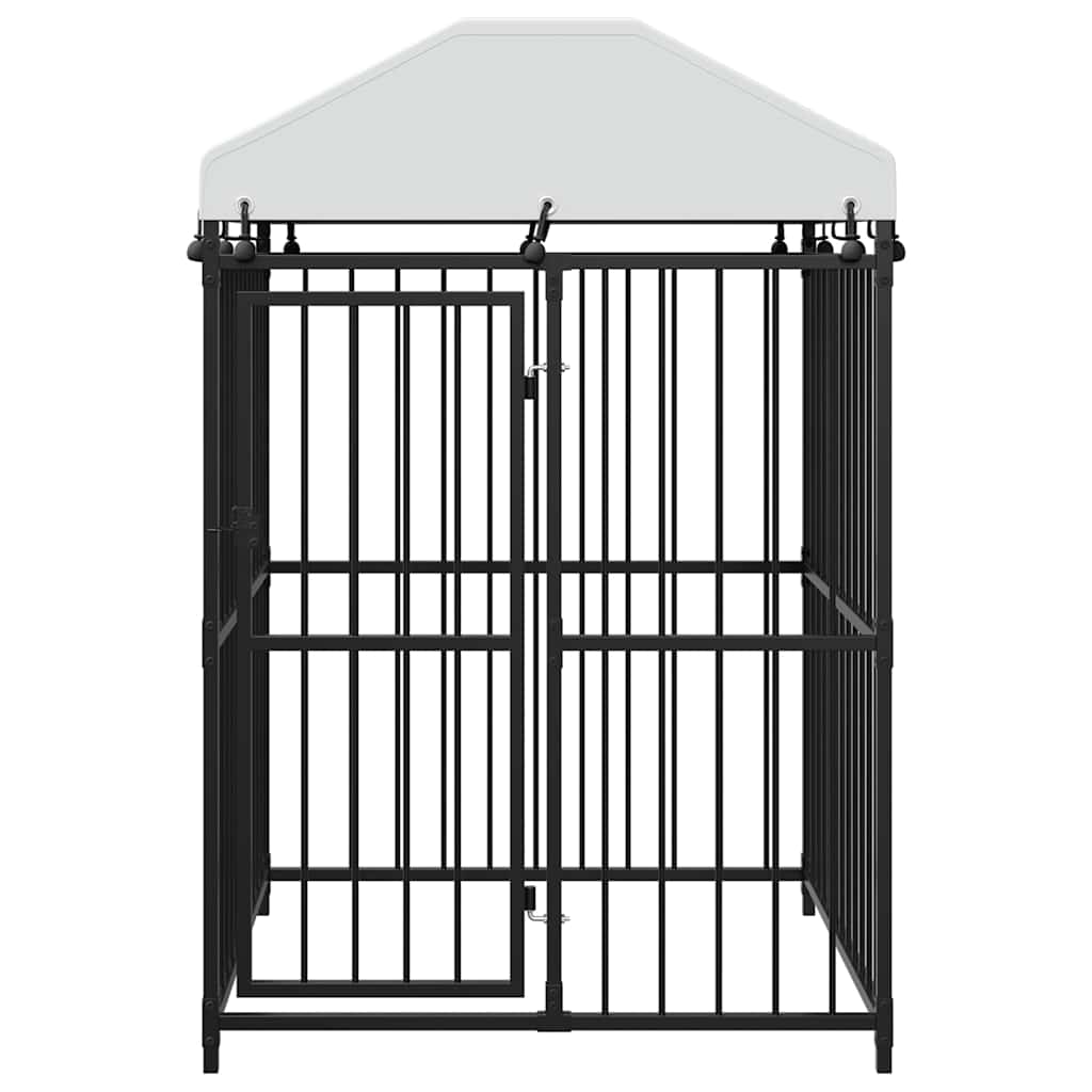 Hondenkennel Voor Buiten Met Dak 120X120X150 Cm