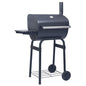 Houtskoolbarbecue Roker Met Onderschap Zwart
