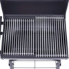 Houtskoolbarbecue Roker Met Onderschap Zwart