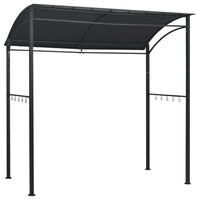 Barbecue Paviljoen 215X150X220 Cm Staal Antraciet