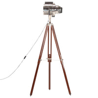 Vloerlamp Driepoot 180 Cm Massief Mangohout