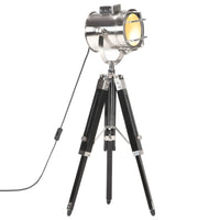 Vloerlamp Driepoot 69 Cm Massief Mangohout