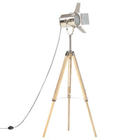 Vloerlamp Driepoot 140 Cm Massief Mangohout