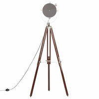Vloerlamp Driepoot 180 Cm Massief Mangohout