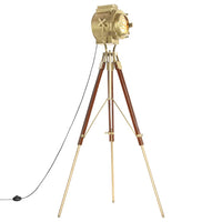 Vloerlamp Driepoot 193 Cm Massief Mangohout