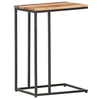 Bijzettafel 35X45X65 Cm Massief Hout