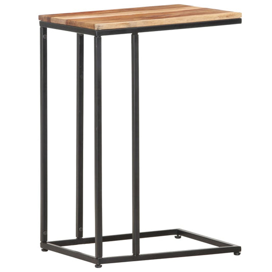 Bijzettafel 35X45X65 Cm Massief Hout