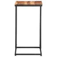 Bijzettafel 35X45X65 Cm Massief Hout