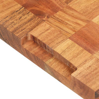 Hakblok 60X40X3,8 Cm Massief Acaciahout
