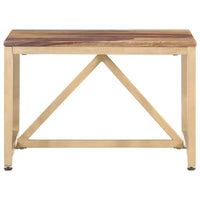 Bijzettafel 60X60X40 Cm Massief Hout