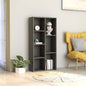 Boekenkast 50X25X104 Cm Bewerkt Hout Kleurig