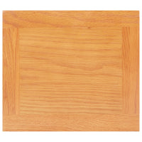 Bijzettafel 27X24X55 Cm Massief Eikenhout