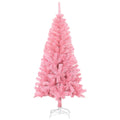 Kunstkerstboom Met Standaard 150 Cm Pvc Roze