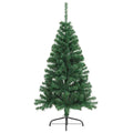 Kunstkerstboom Met Standaard Half 150 Cm Pvc Groen