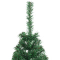 Kunstkerstboom Met Standaard Half 150 Cm Pvc Groen