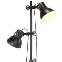 Vloerlamp Met 2 Lampenkappen E27 Gietijzer