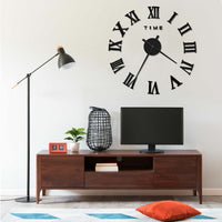 3D-Wandklok Modern Xxl 100 Cm Kleurig