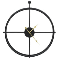 Wandklok 52 Cm Ijzer