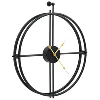 Wandklok 52 Cm Ijzer