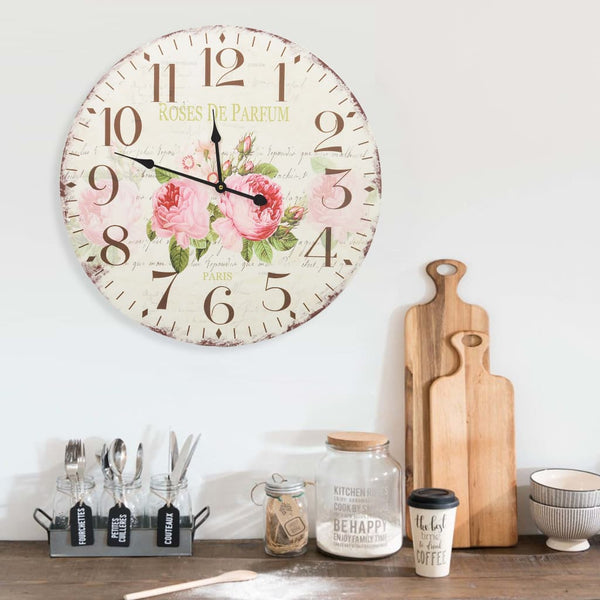 Wandklok Vintage Stijl Uk