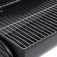 Barbecuevat Met 2 Kookroosters 80X95X90 Cm Staal Zwart