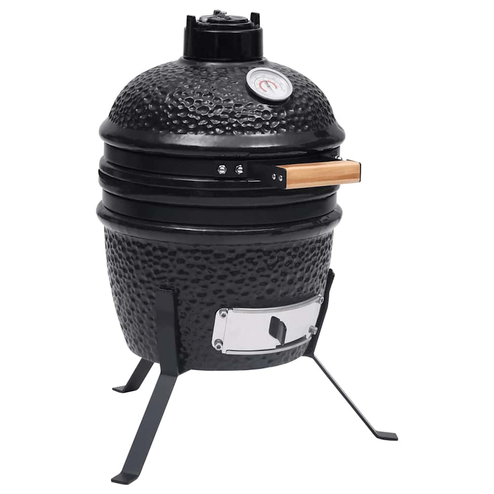 Kamado Barbecue 2-In-1 56 Cm Keramiek