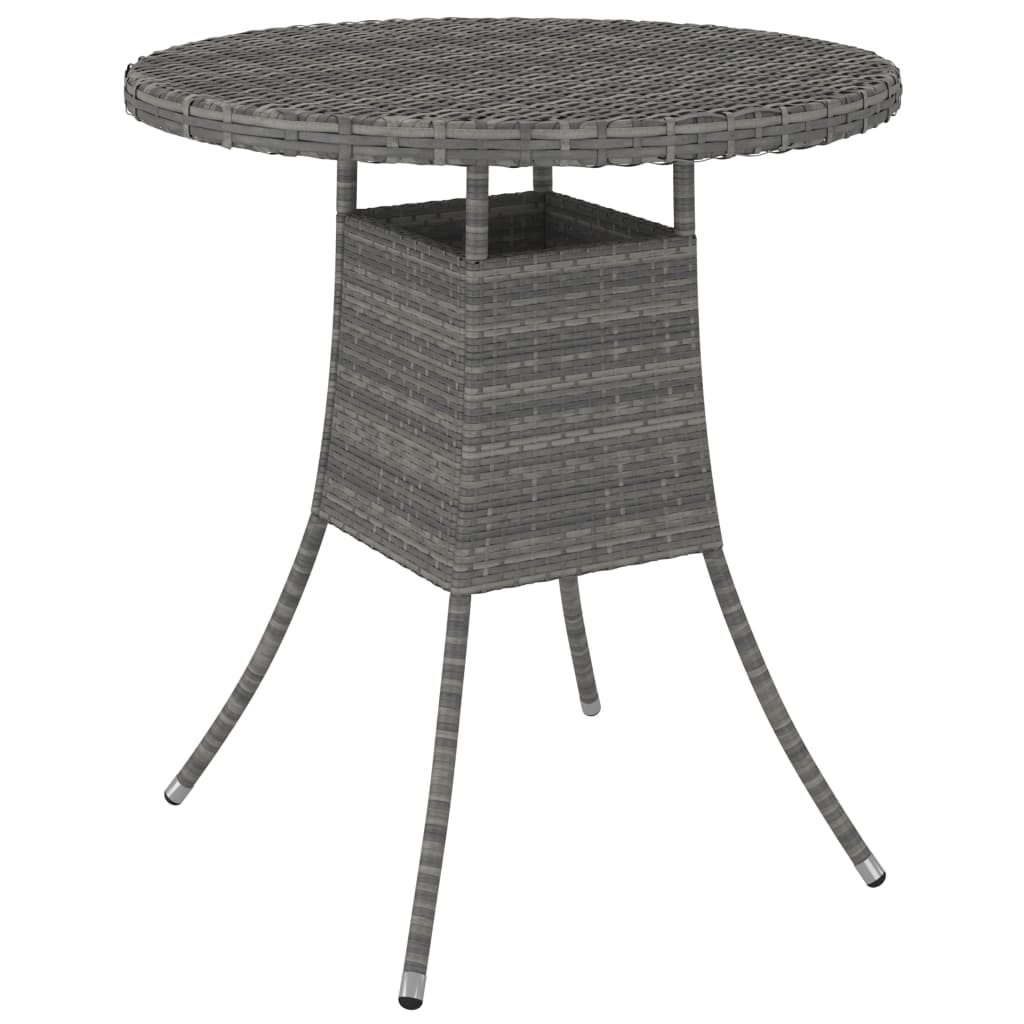 5-Delige Loungeset Met Kussens Poly Rattan