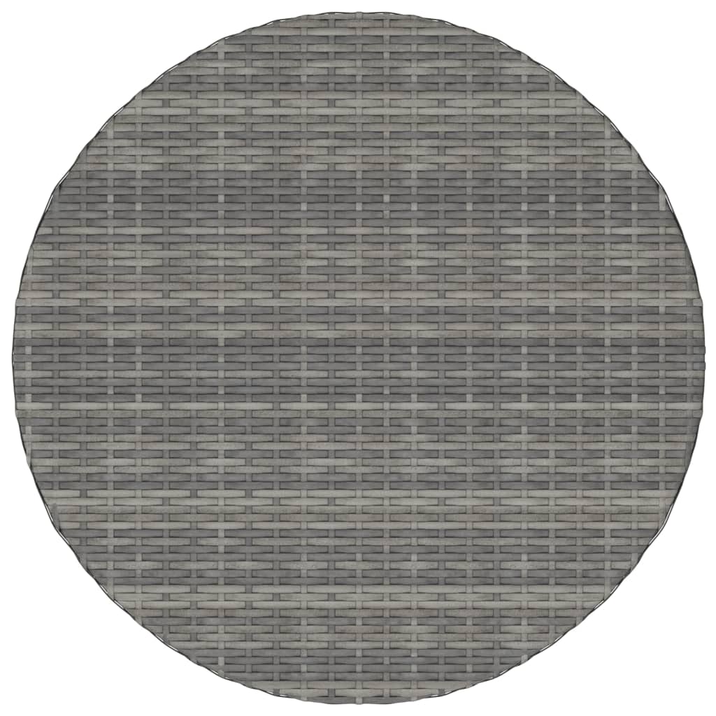 5-Delige Loungeset Met Kussens Poly Rattan