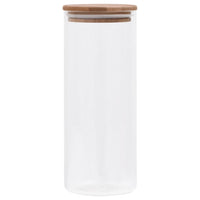 Opbergpotten Met Bamboe Deksel Glas