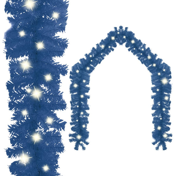 Kerstslinger Met Led-Lampjes Blauw