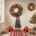 Kerstboom Smal 150 Cm Zwart