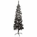 Kerstboom Smal 150 Cm Zwart