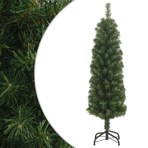 Kunstkerstboom Met Standaard Smal Pvc