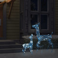 Kerstversiering Rendierfamilie 160 Led's Acryl