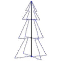 Kegelkerstboom 160 Led's Binnen En Buiten 78X120 Cm Blauw