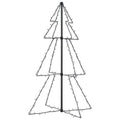 Kegelkerstboom 160 Led's Binnen En Buiten 78X120 Cm Blauw