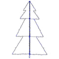 Kegelkerstboom 160 Led's Binnen En Buiten 78X120 Cm Blauw