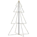 Kegelkerstboom 240 Led's Binnen En Buiten 118X150 Cm Warmwit
