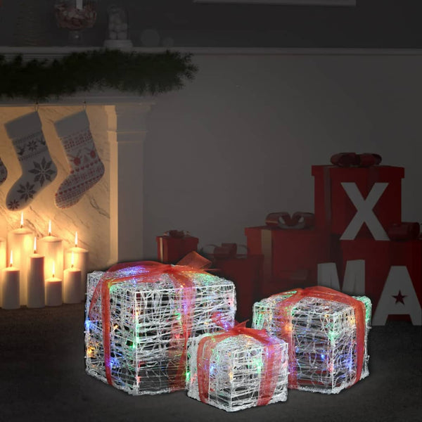 Kerstverlichting Geschenkdozen Decoratief Acryl Koudwit