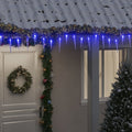 Kerstverlichting Ijspegel Met 40 Led's Acryl Blauw