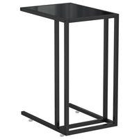 Computer Bijzettafel 50X35X65 Cm Gehard Glas
