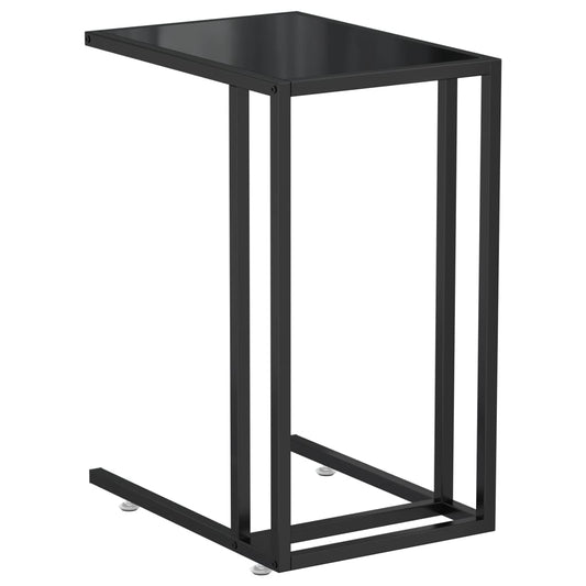 Computer Bijzettafel 50X35X65 Cm Gehard Glas