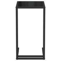 Computer Bijzettafel 50X35X65 Cm Gehard Glas