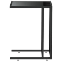 Computer Bijzettafel 50X35X65 Cm Gehard Glas