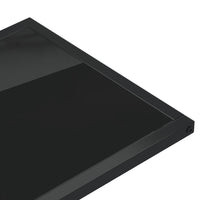 Computer Bijzettafel 50X35X65 Cm Gehard Glas